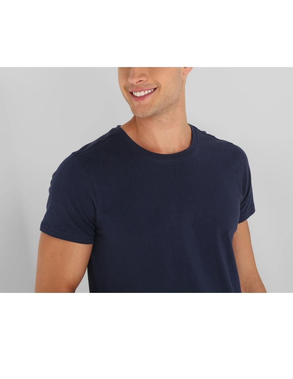 Playera cuello redondo para hombre 4