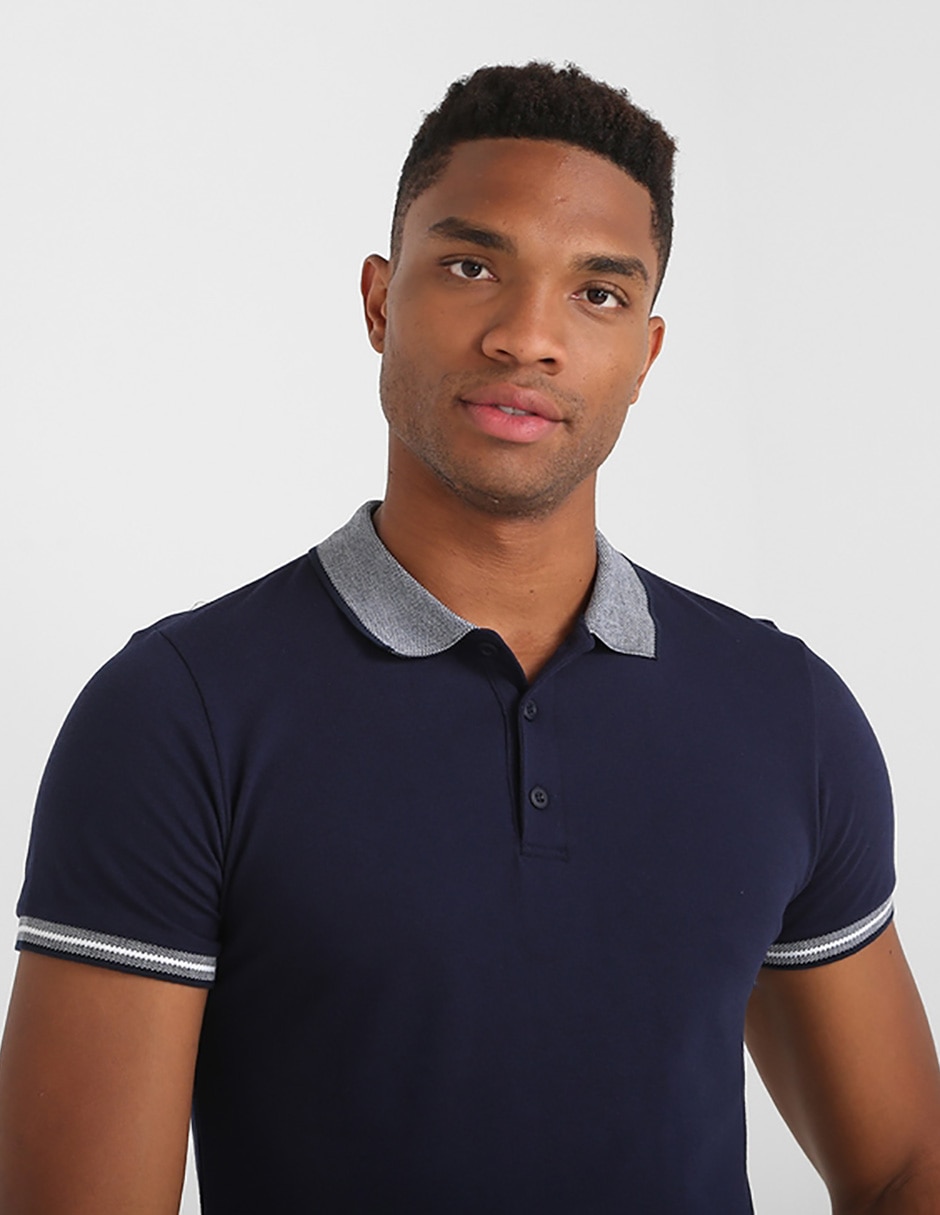 Playera tipo polo Contempo para hombre