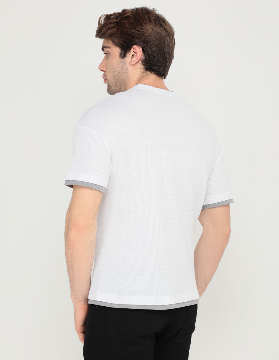 Playera cuello redondo para hombre 4