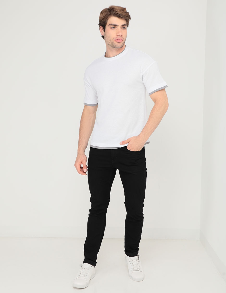Playera cuello redondo para hombre 3