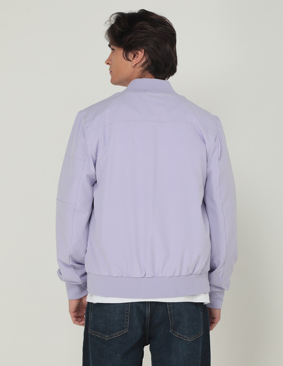 Chamarra casual con bolsillos para hombre 4