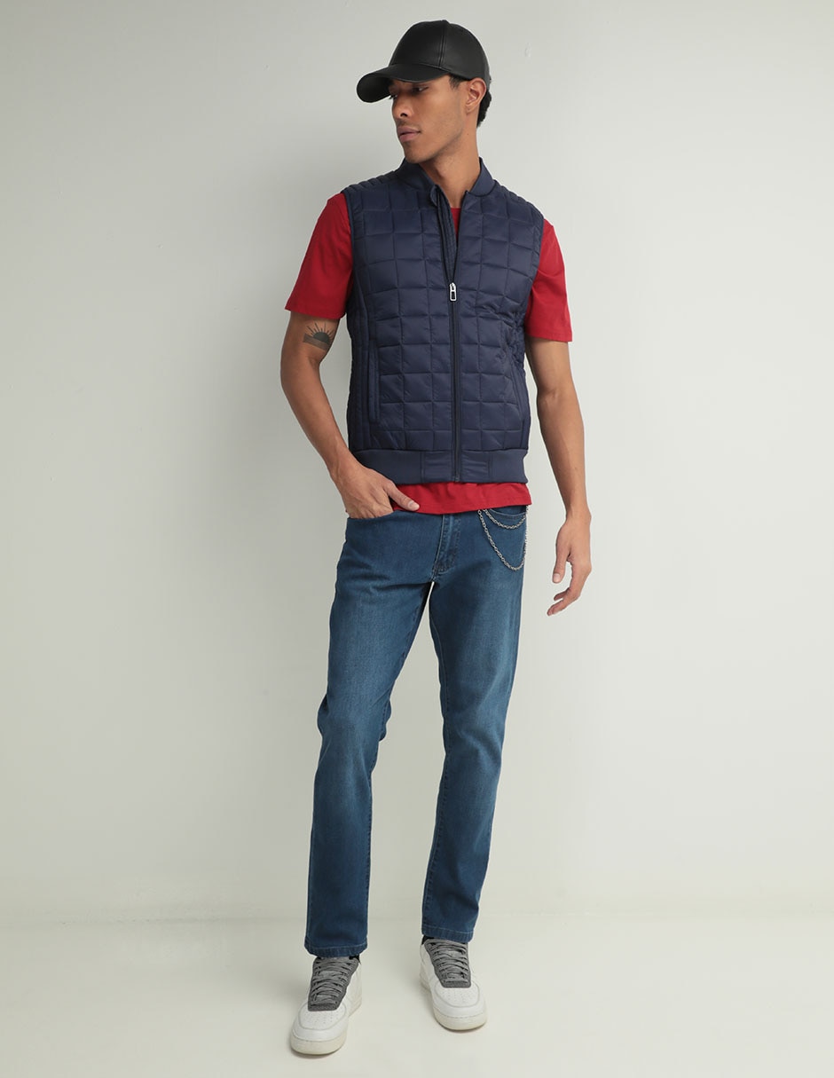 Chaleco capitonado para hombre