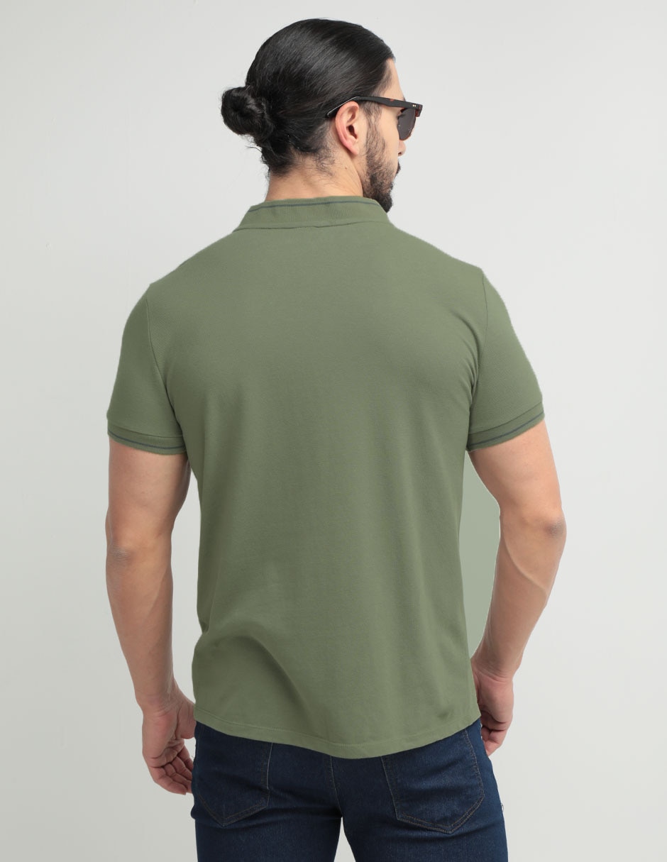 Playera cuello redondo para hombre 4