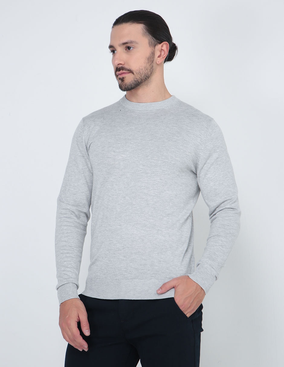 Suéter cuello redondo para hombre Suéter cuello redondo para hombre