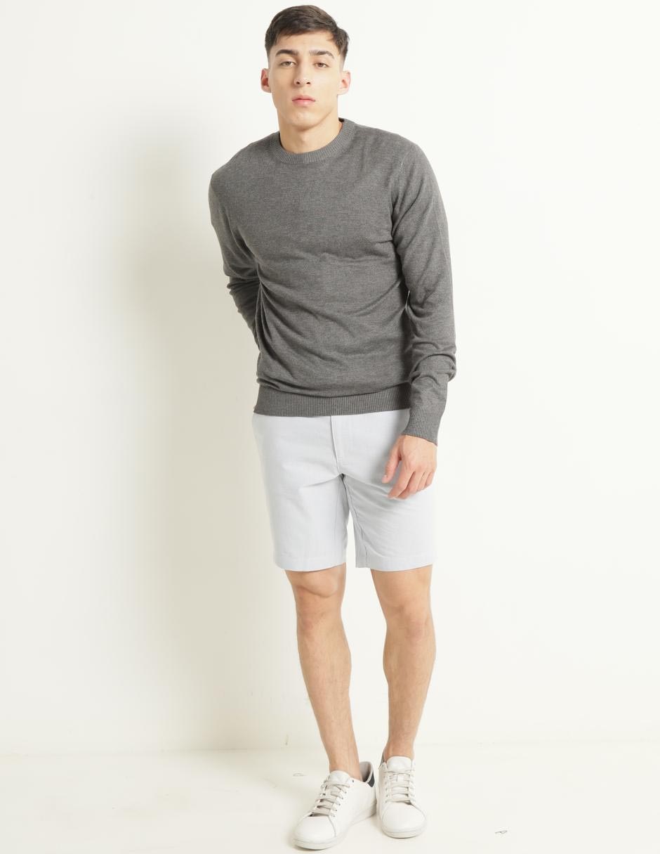 Suéter cuello redondo para hombre 3