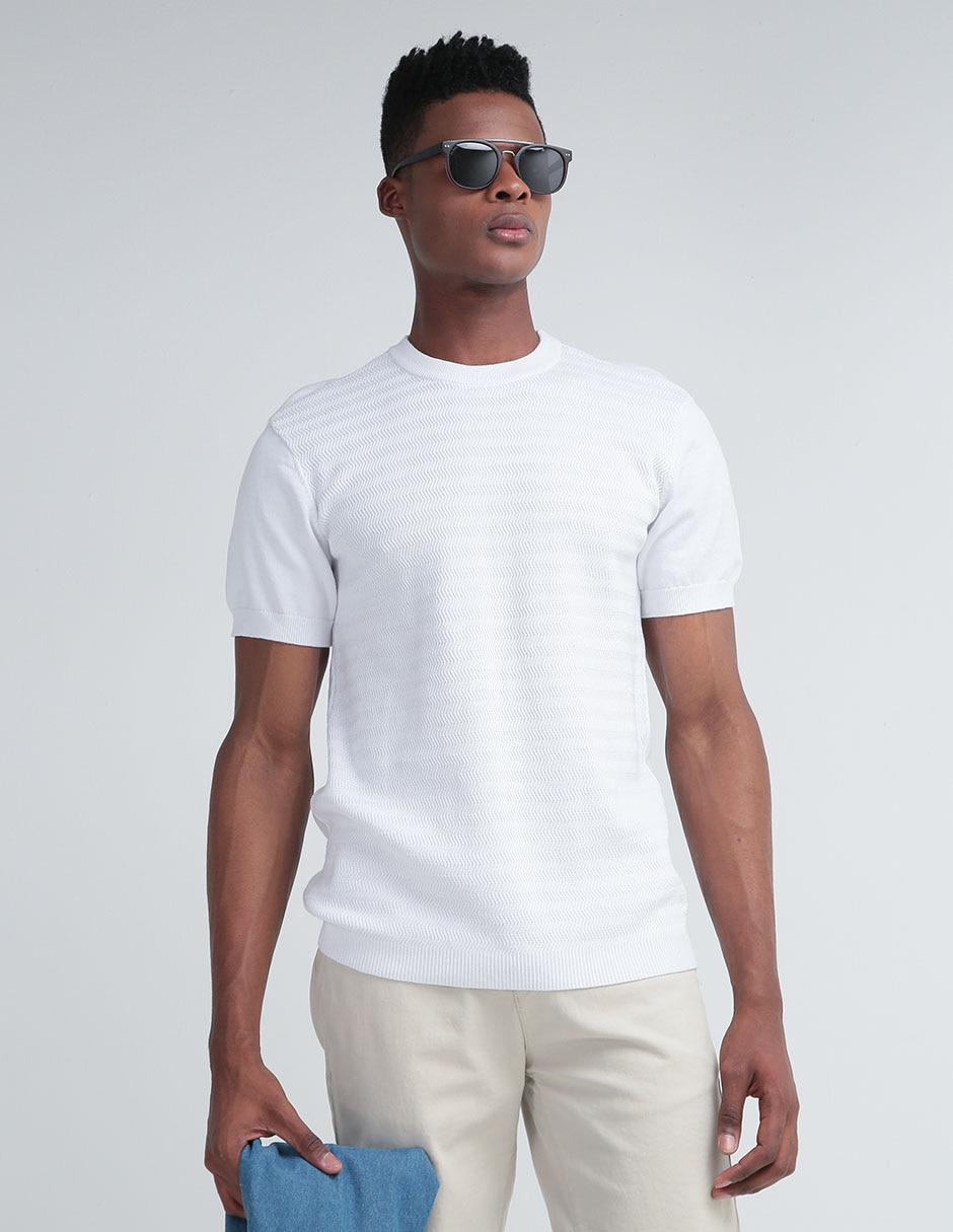 Playera Contempo cuello redondo para hombre