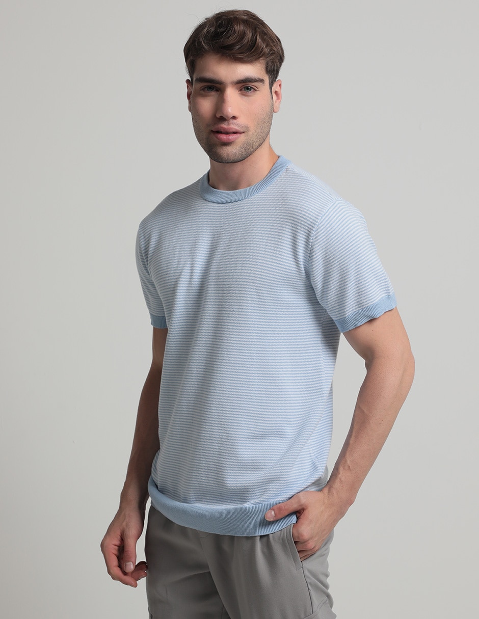 Playera Contempo cuello redondo para hombre