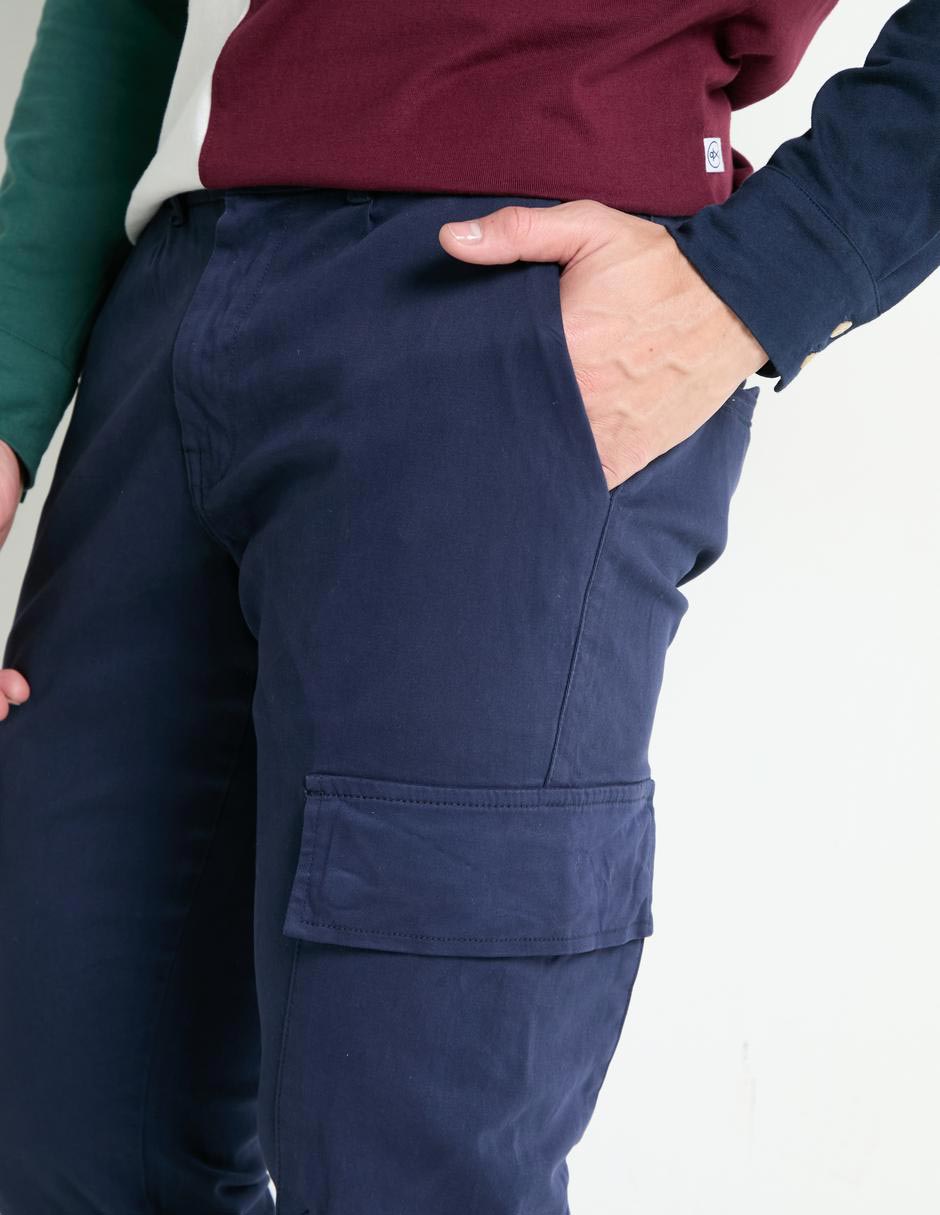 Pantalón straight de algodón para hombre 2