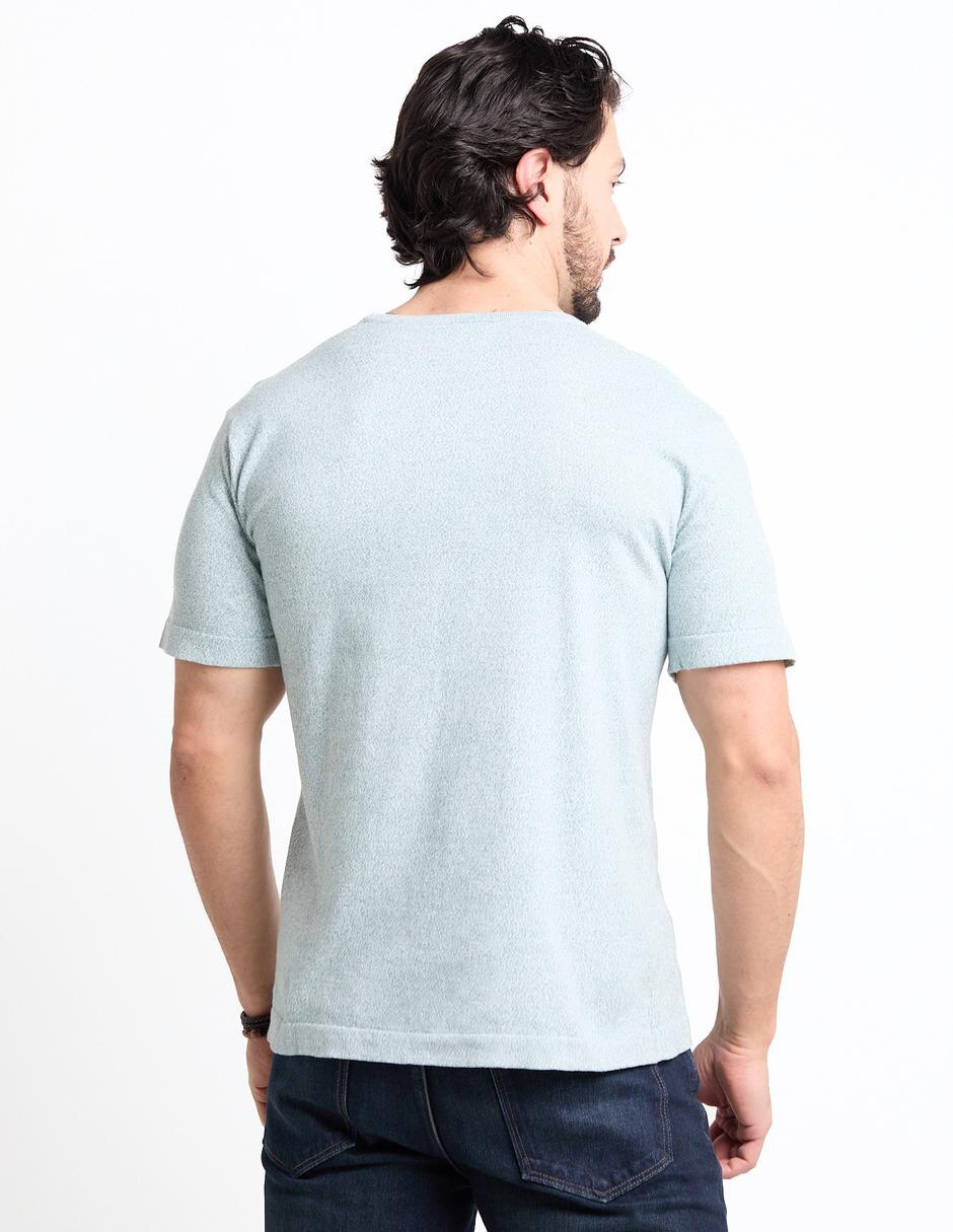Playera cuello redondo para hombre 2