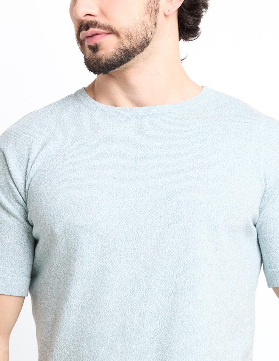 Playera cuello redondo para hombre 4