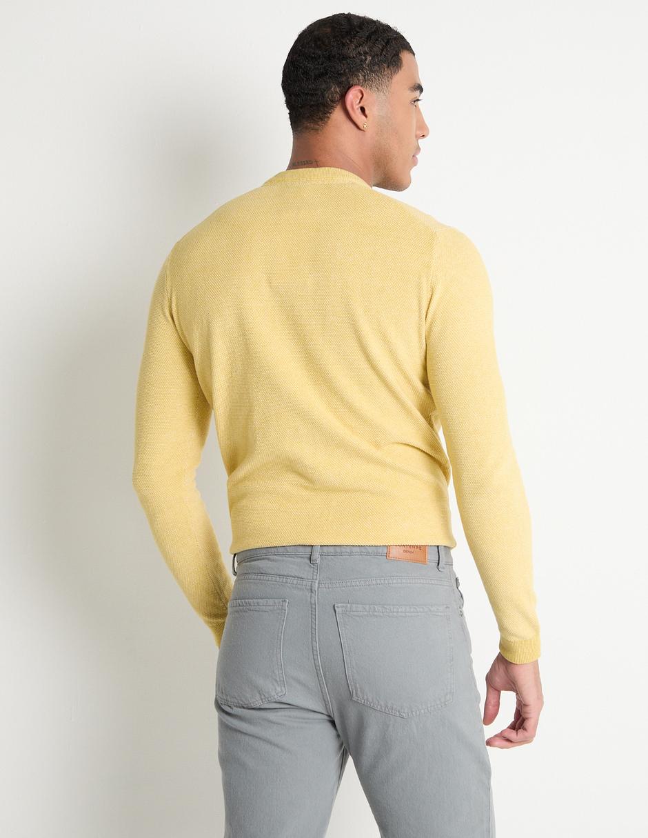 Suéter cuello redondo para hombre 4