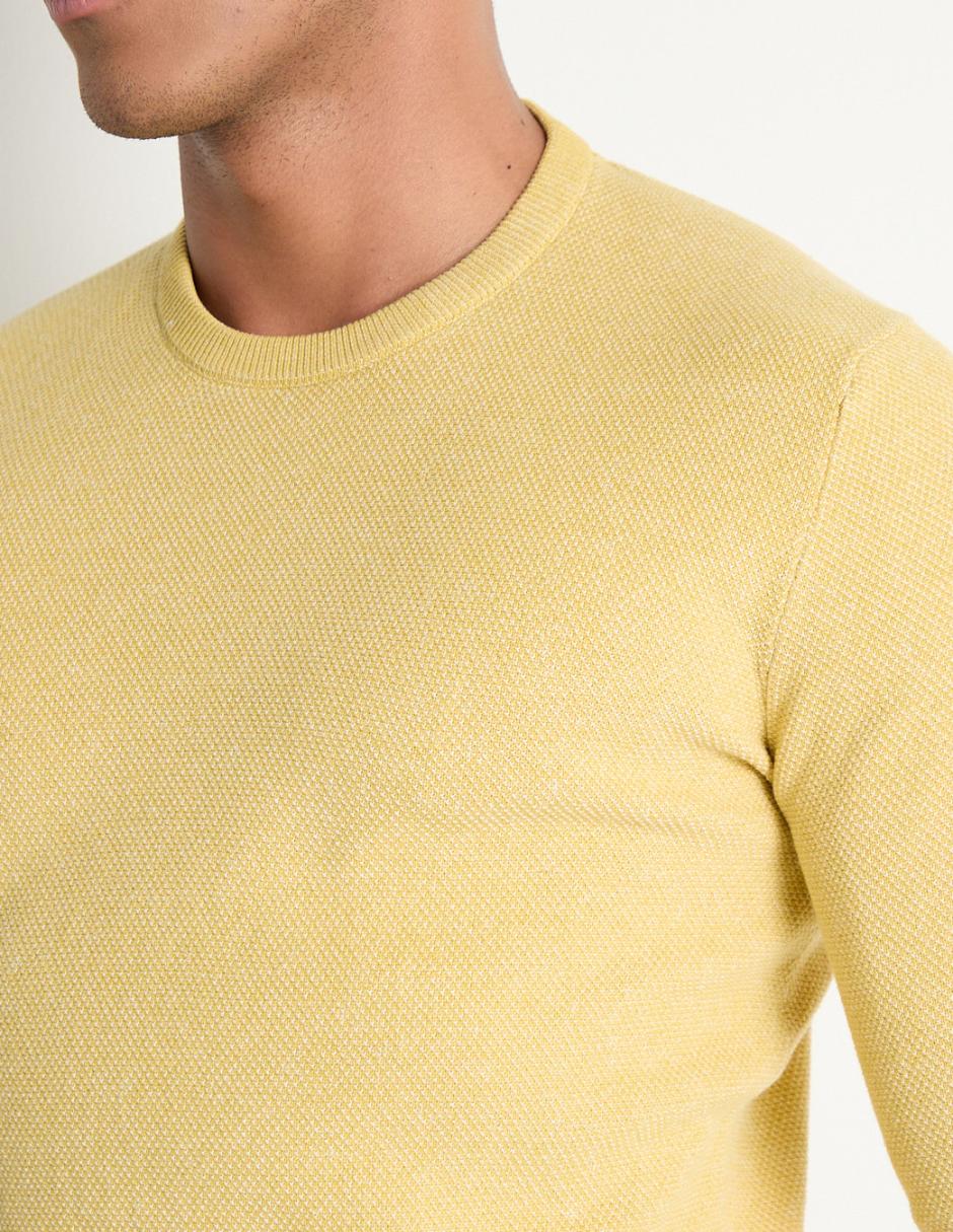 Suéter cuello redondo para hombre 2