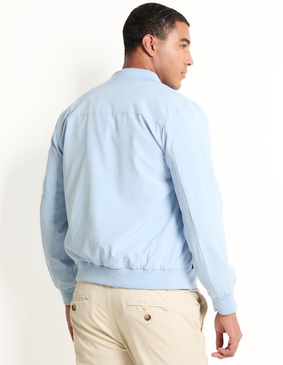 Chamarra casual con bolsillos para hombre 5