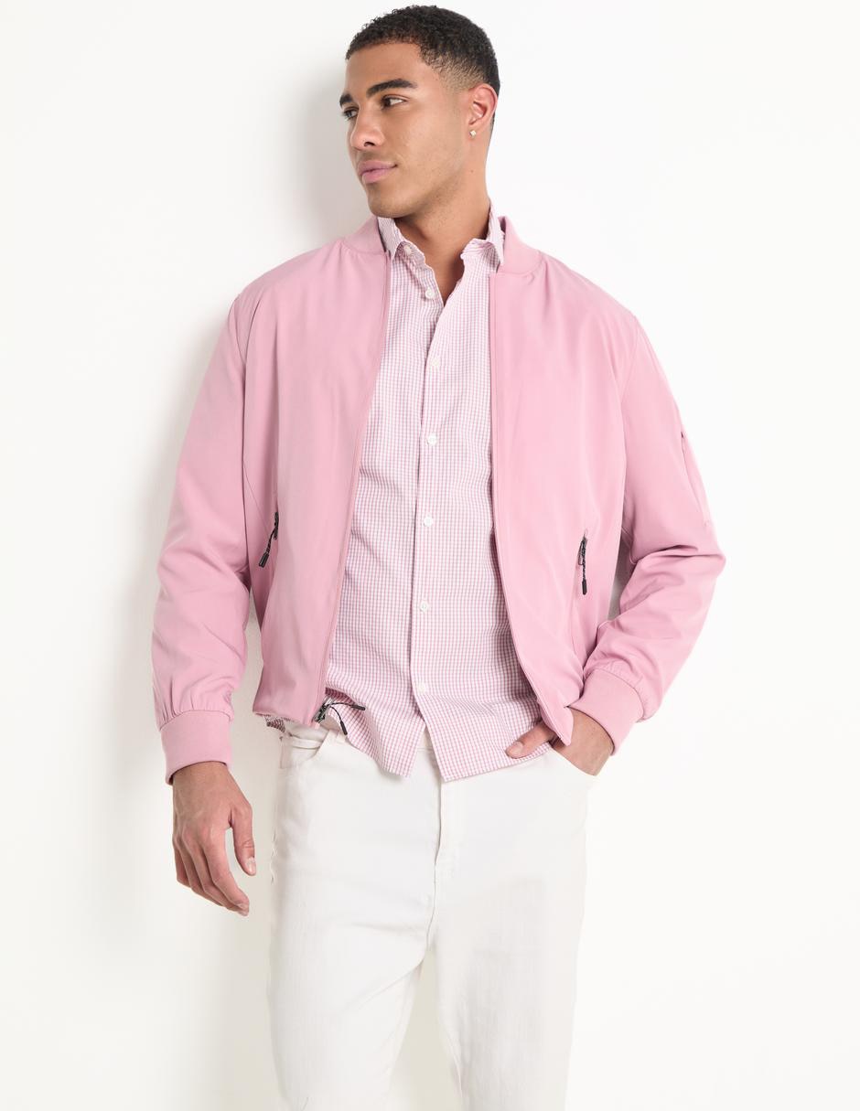 Chamarra casual con bolsillos para hombre Chamarra casual con bolsillos para hombre