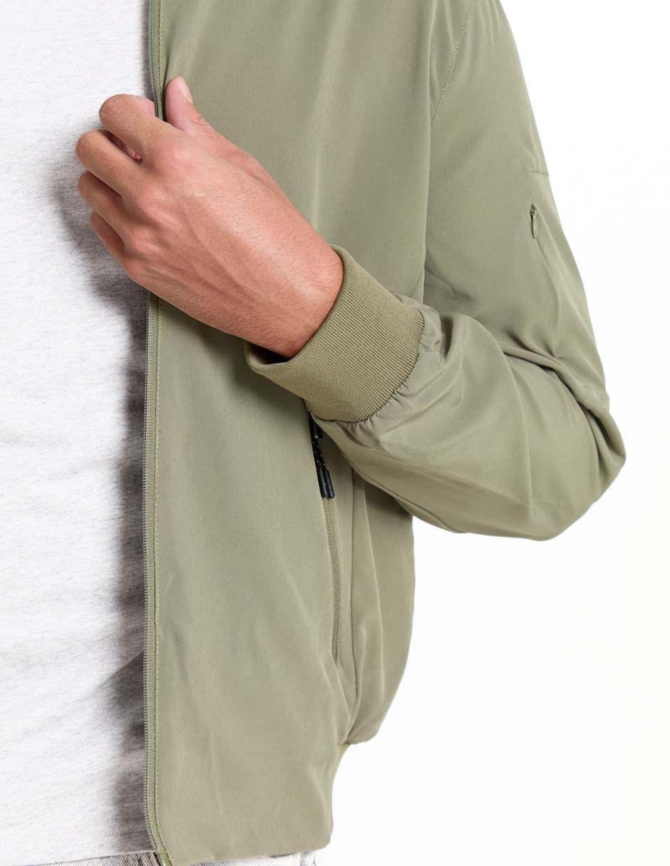 Chamarra casual con bolsillos para hombre 4