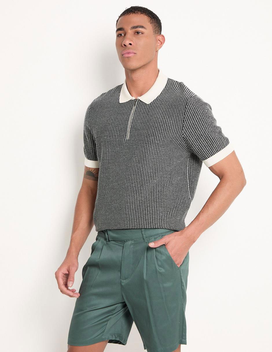 Bermuda Contempo de algodón para hombre