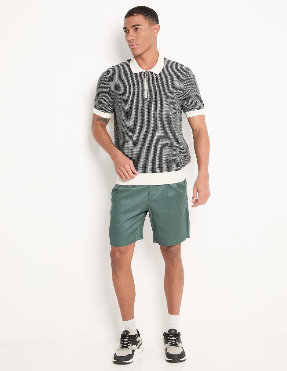 Bermuda Contempo de algodón para hombre