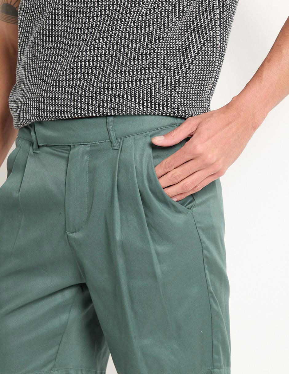 Bermuda Contempo de algodón para hombre