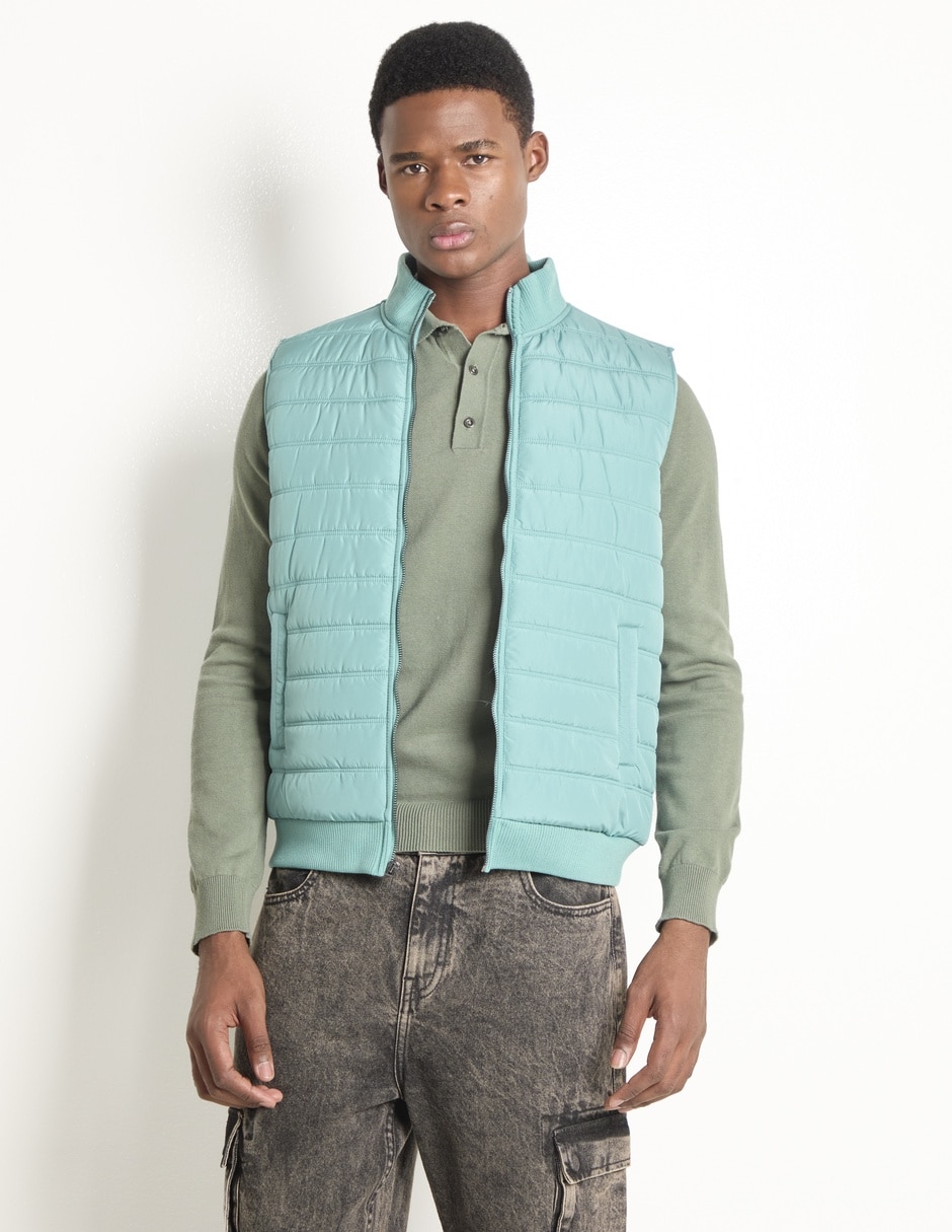 Chaleco capitonado para hombre