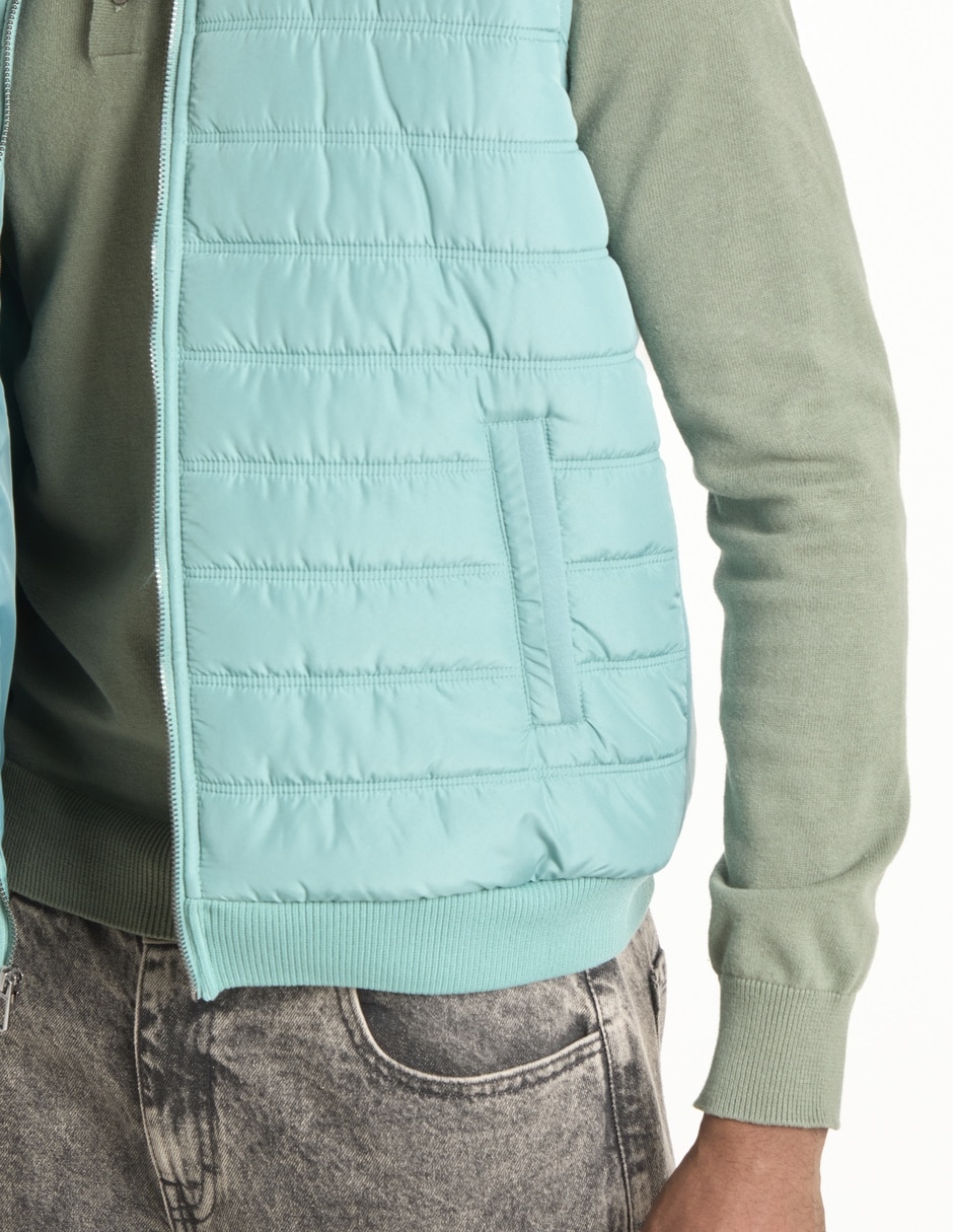 Chaleco Contempo capitonado para hombre
