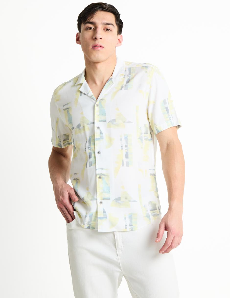 Camisa casual manga corta para hombre Camisa casual manga corta para hombre
