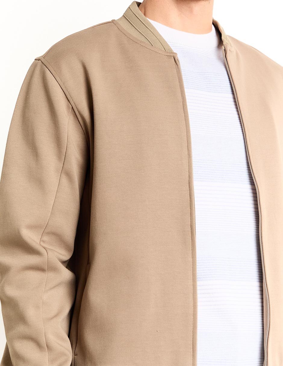 Chamarra bomber con bolsillos para hombre 3
