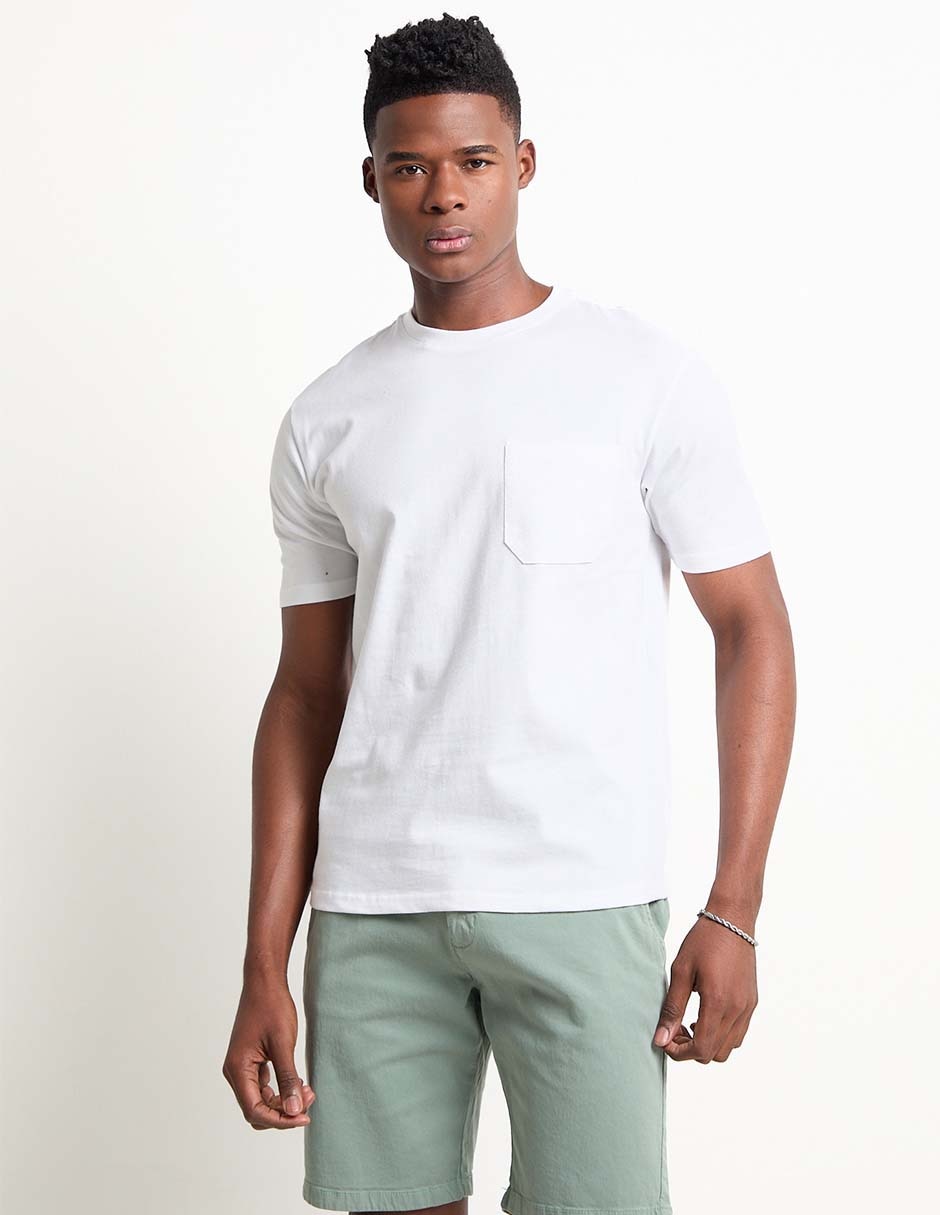 Playera cuello redondo para hombre Playera cuello redondo para hombre