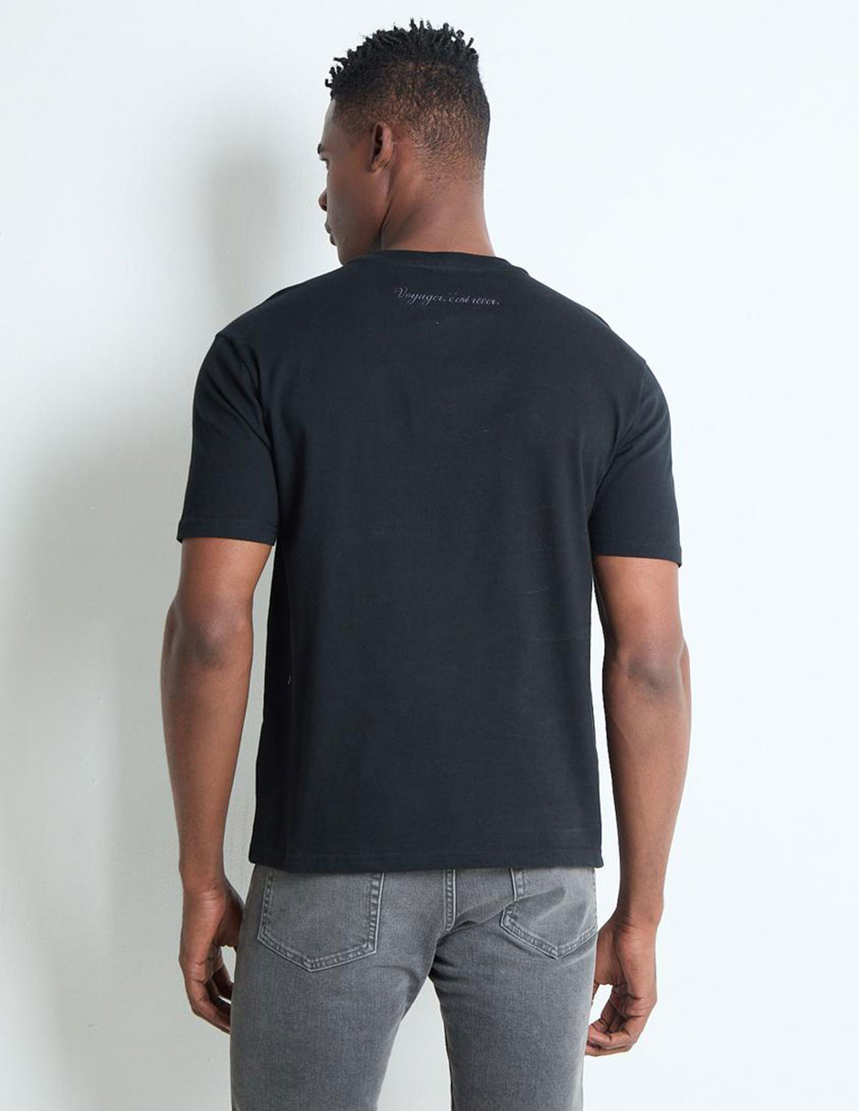 Playera cuello redondo para hombre 4