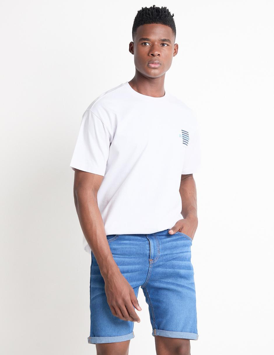 Bermuda de algodón para hombre Bermuda de algodón para hombre
