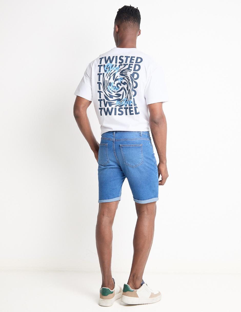 Bermuda de algodón para hombre 4