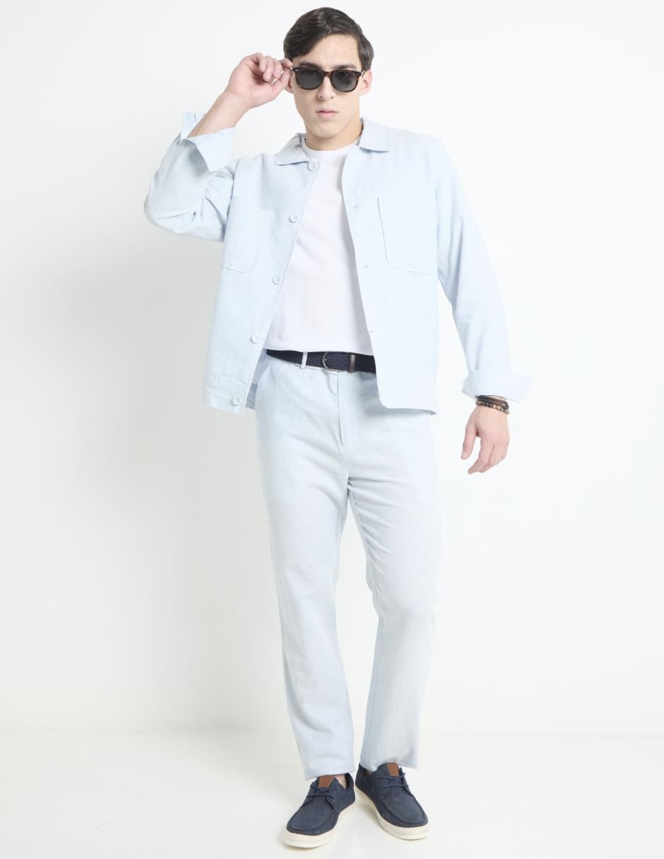 Pantalón chino slim Contempo para hombre