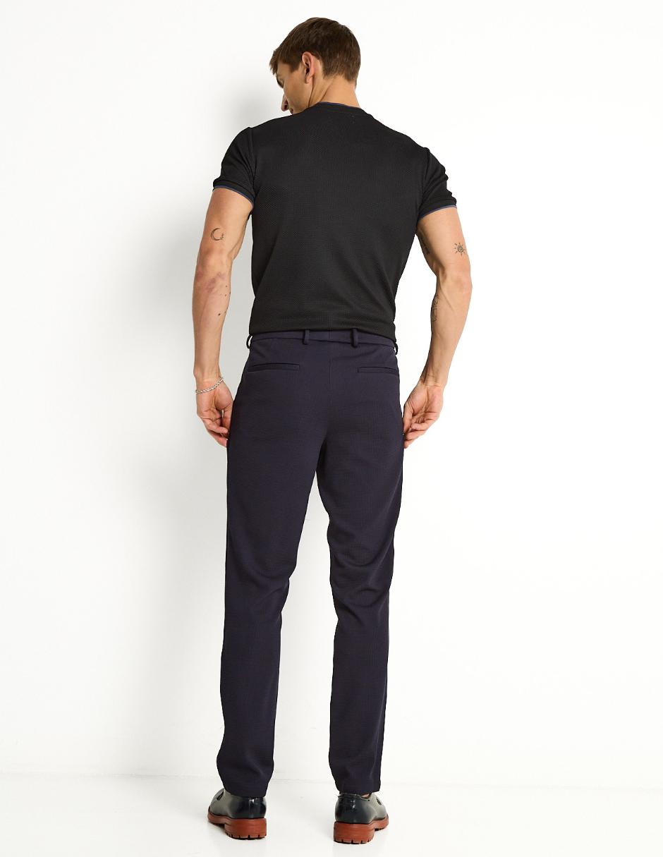 Pantalón slim de algodón para hombre 4