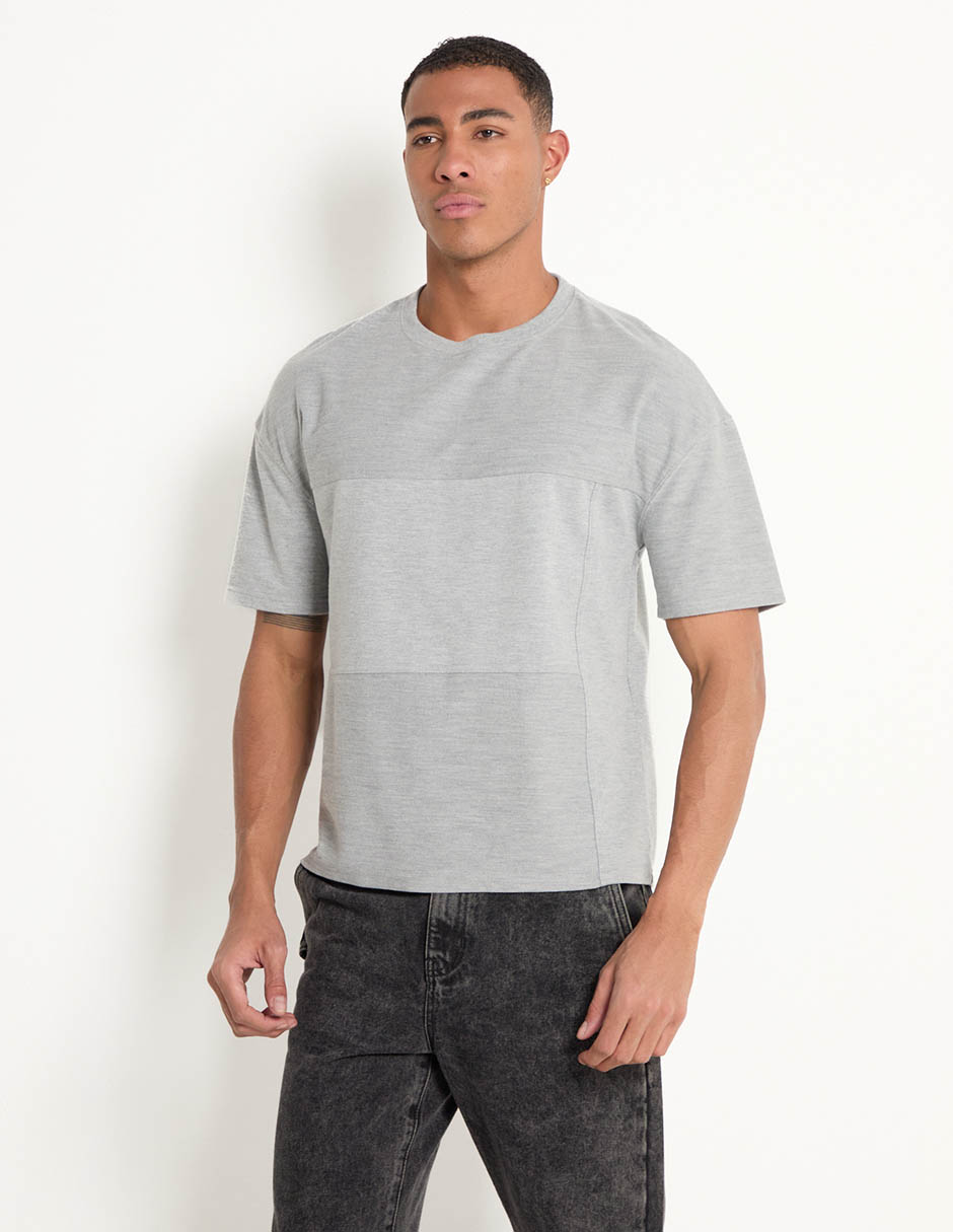 Playera cuello redondo para hombre 1