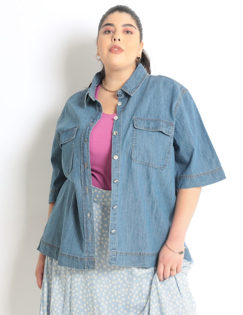 Blusa manga corta para mujer Blusa manga corta para mujer