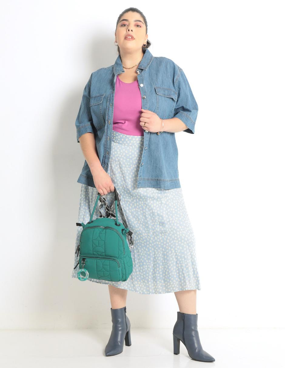 Blusa manga corta para mujer 3