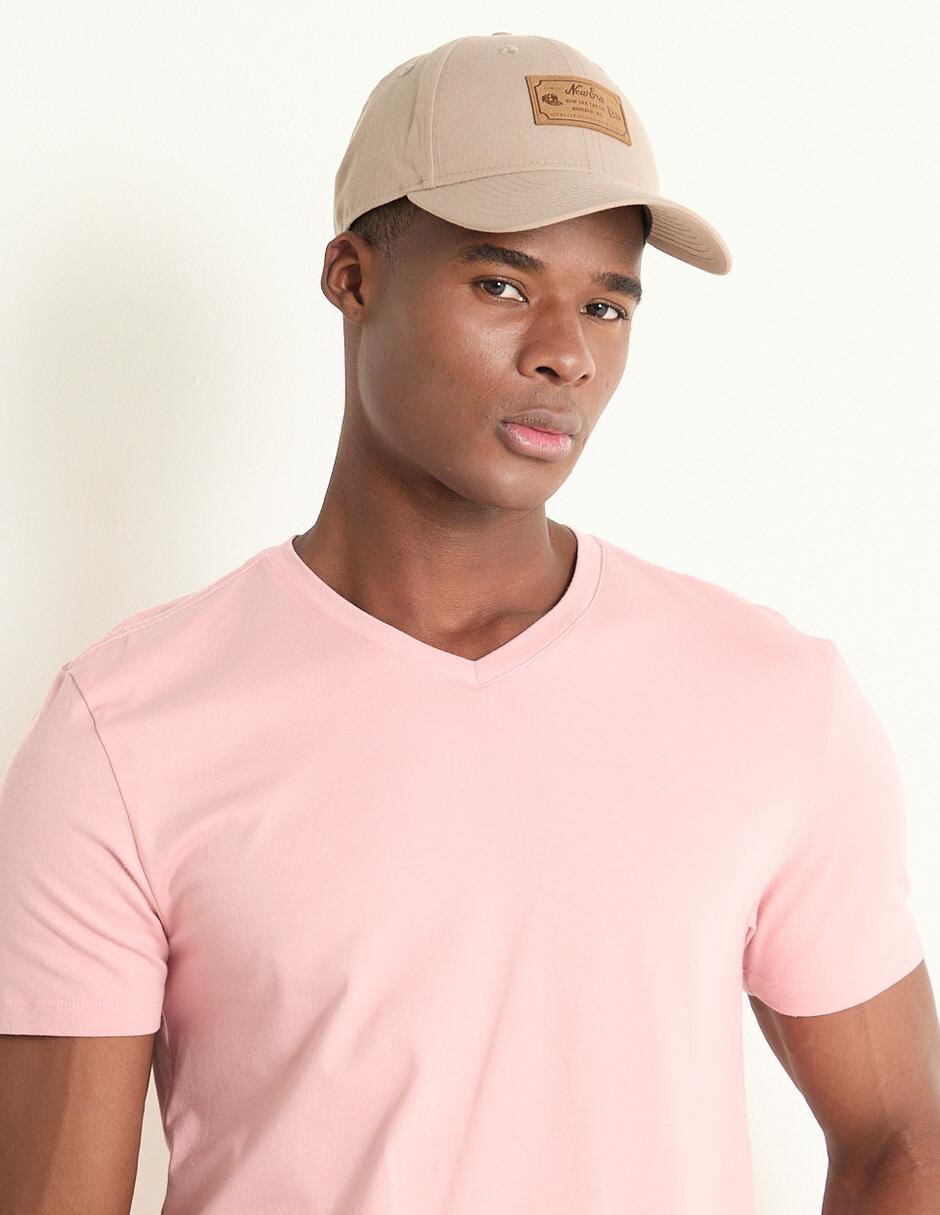 Playera cuello V para hombre 4