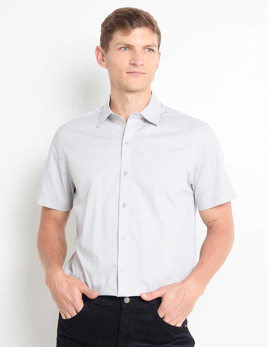 Camisa casual manga corta para hombre Camisa casual manga corta para hombre