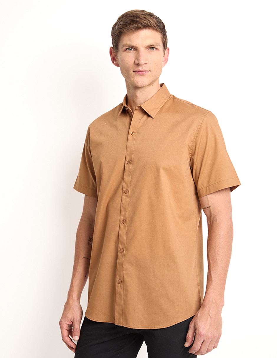Camisa casual manga corta para hombre Camisa casual manga corta para hombre