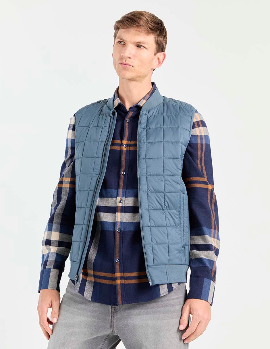 Chaleco capitonado para hombre