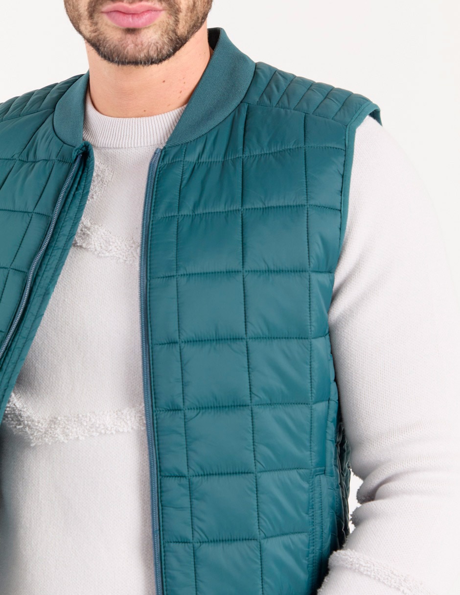 Chaleco capitonado para hombre 4