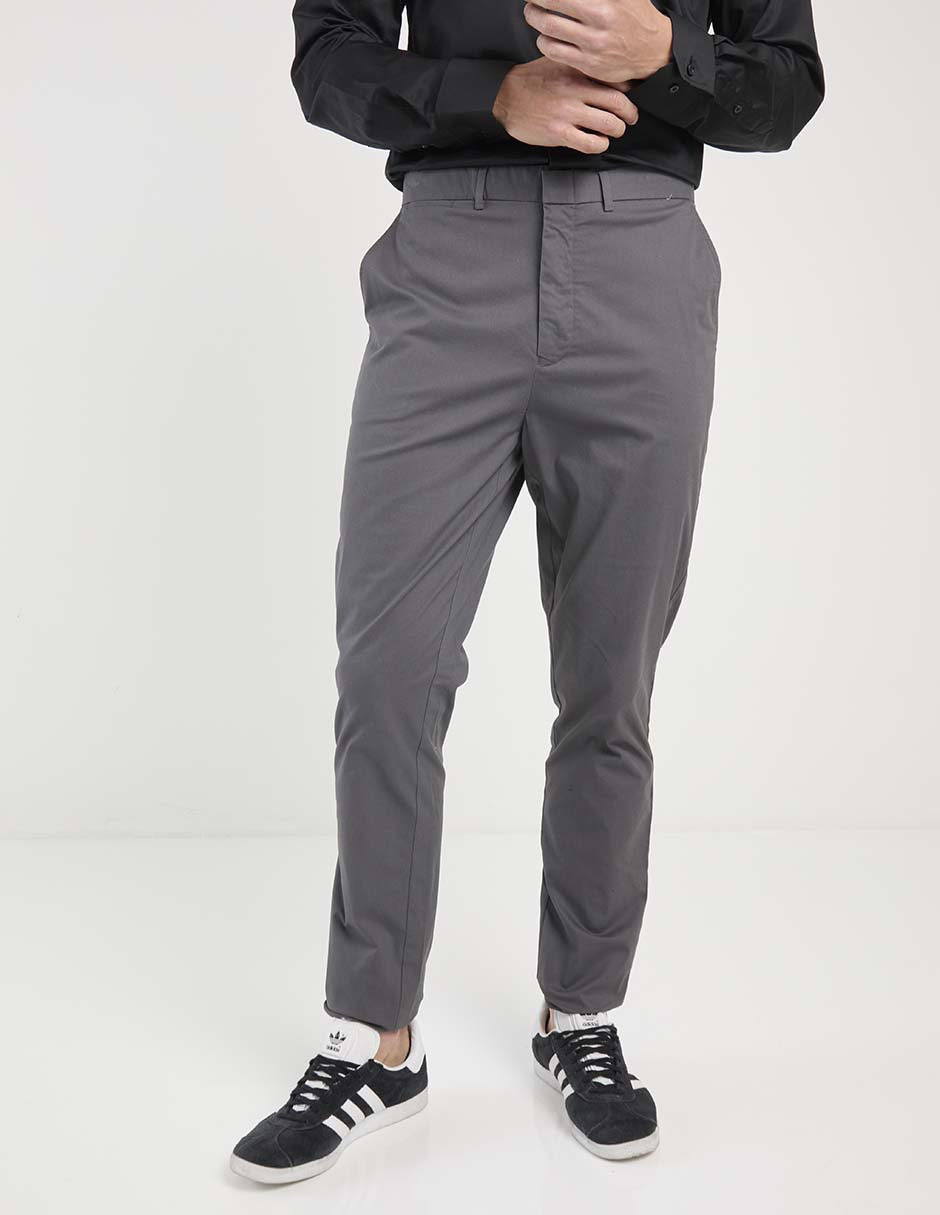 Pantalón slim de algodón para hombre 1