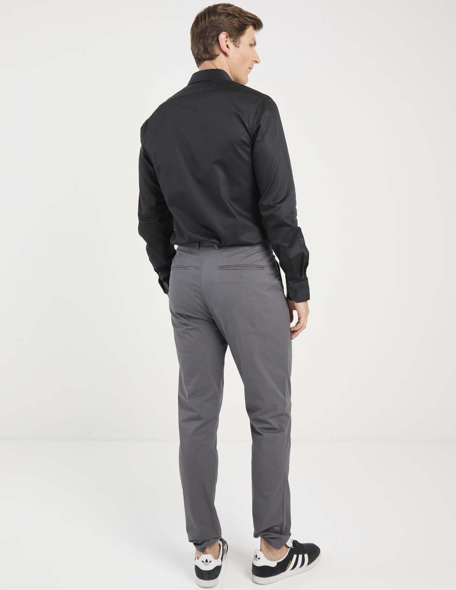 Pantalón slim de algodón para hombre 4