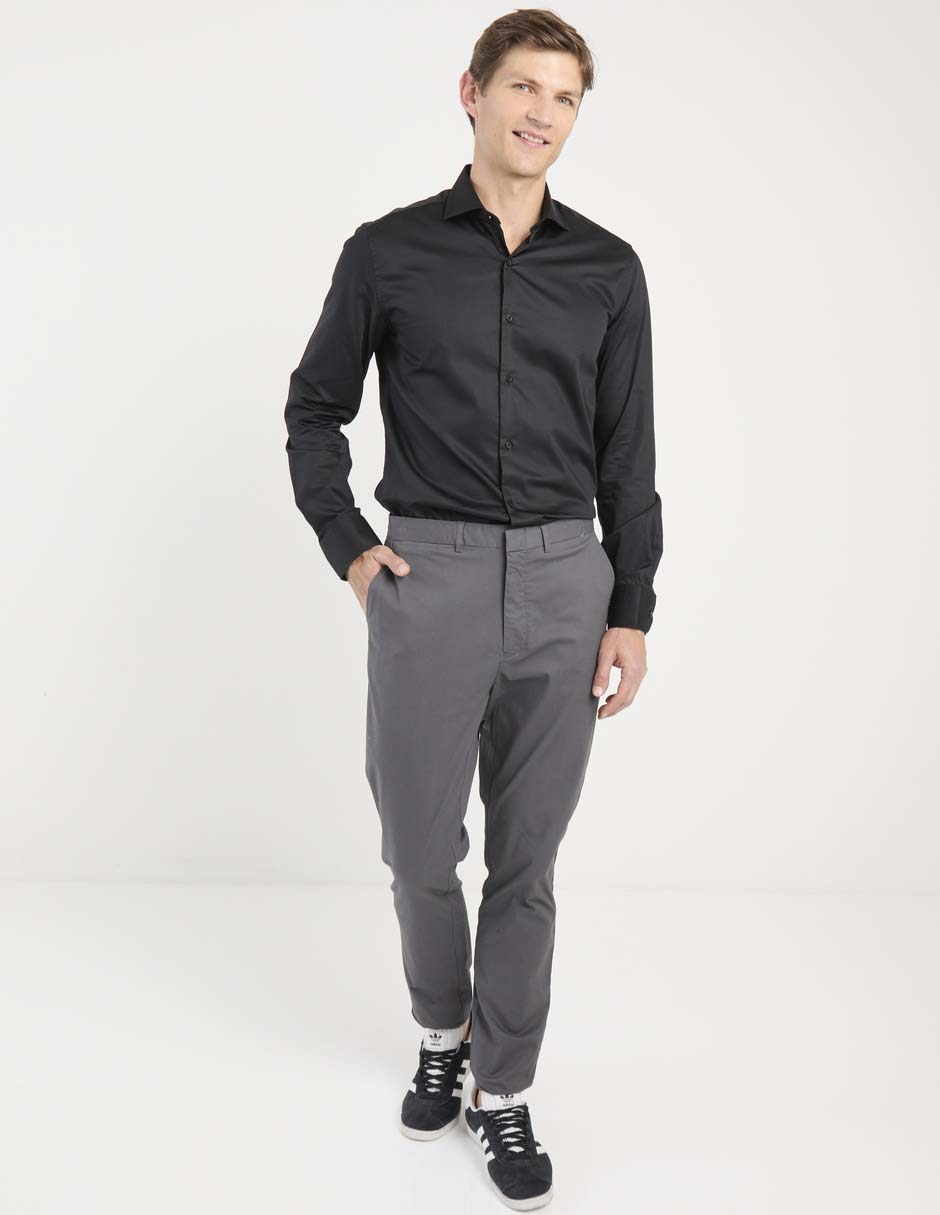 Pantalón slim de algodón para hombre 3