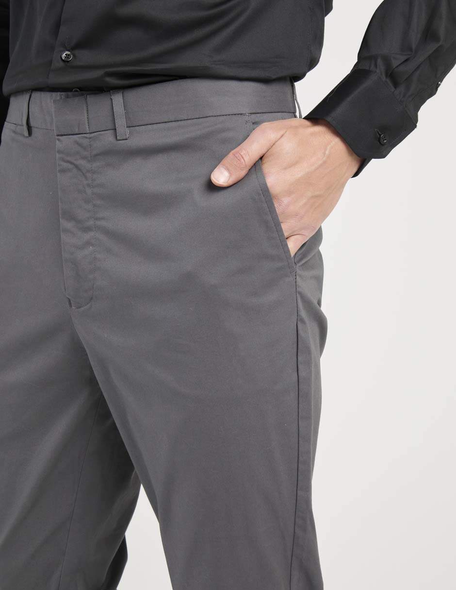 Pantalón slim de algodón para hombre 2