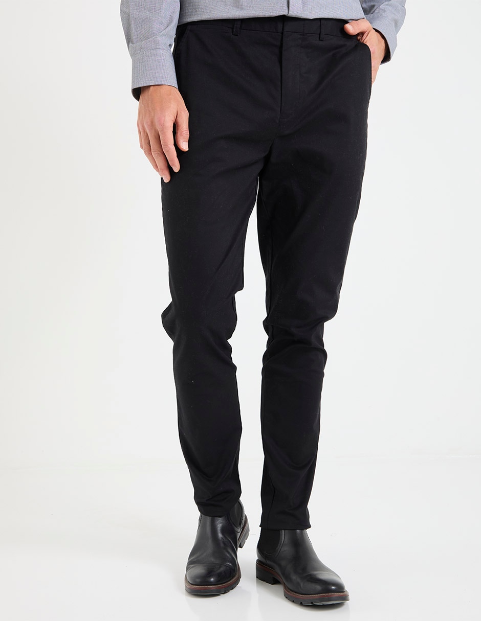 Pantalón slim de algodón para hombre Pantalón slim de algodón para hombre