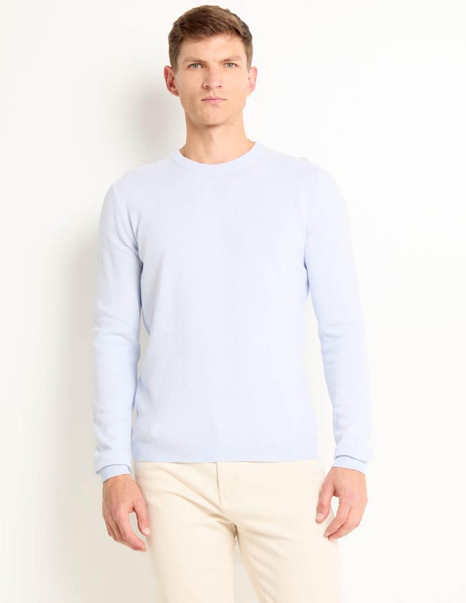 Suéter cuello redondo para hombre Suéter cuello redondo para hombre