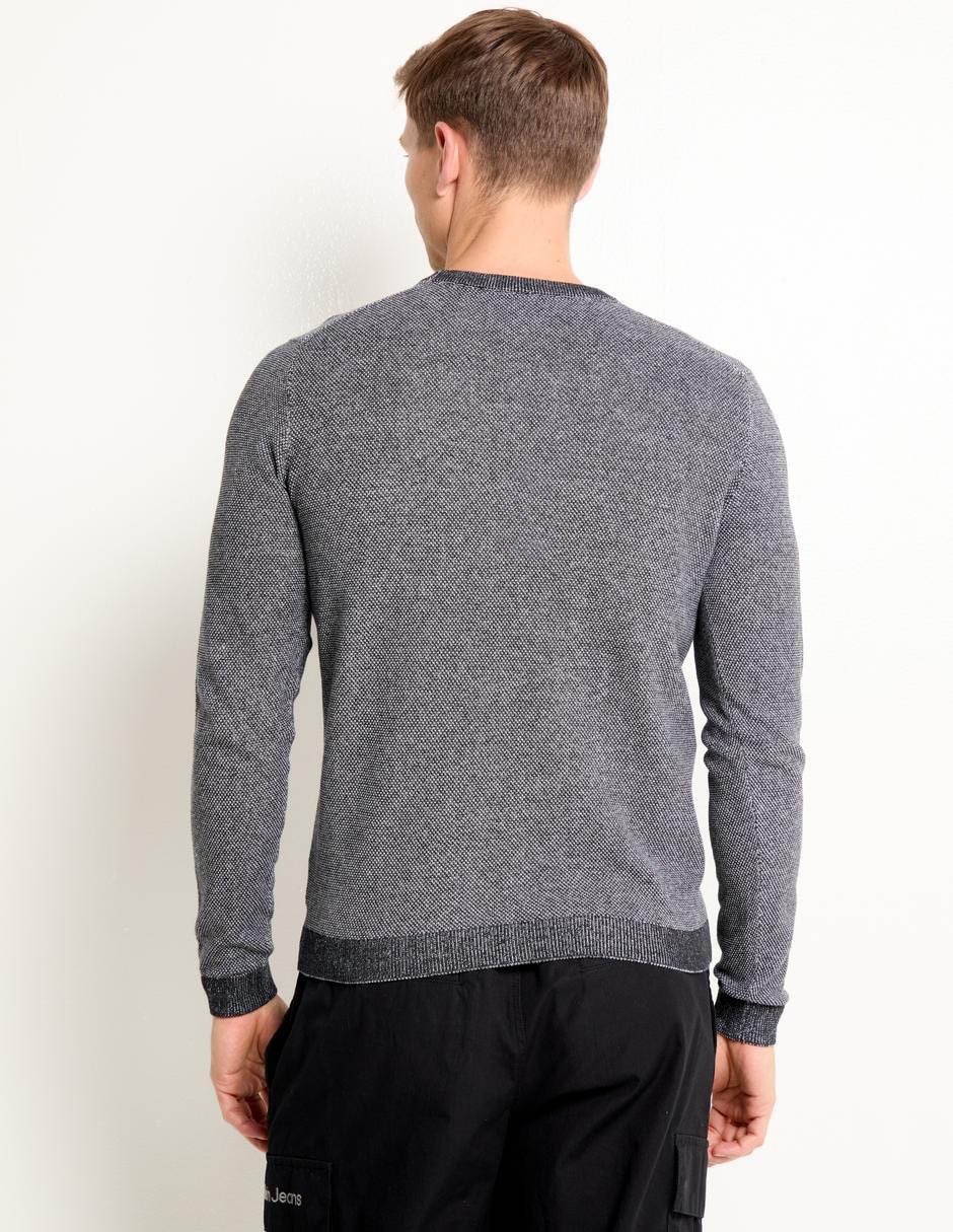 Suéter cuello redondo para hombre 2