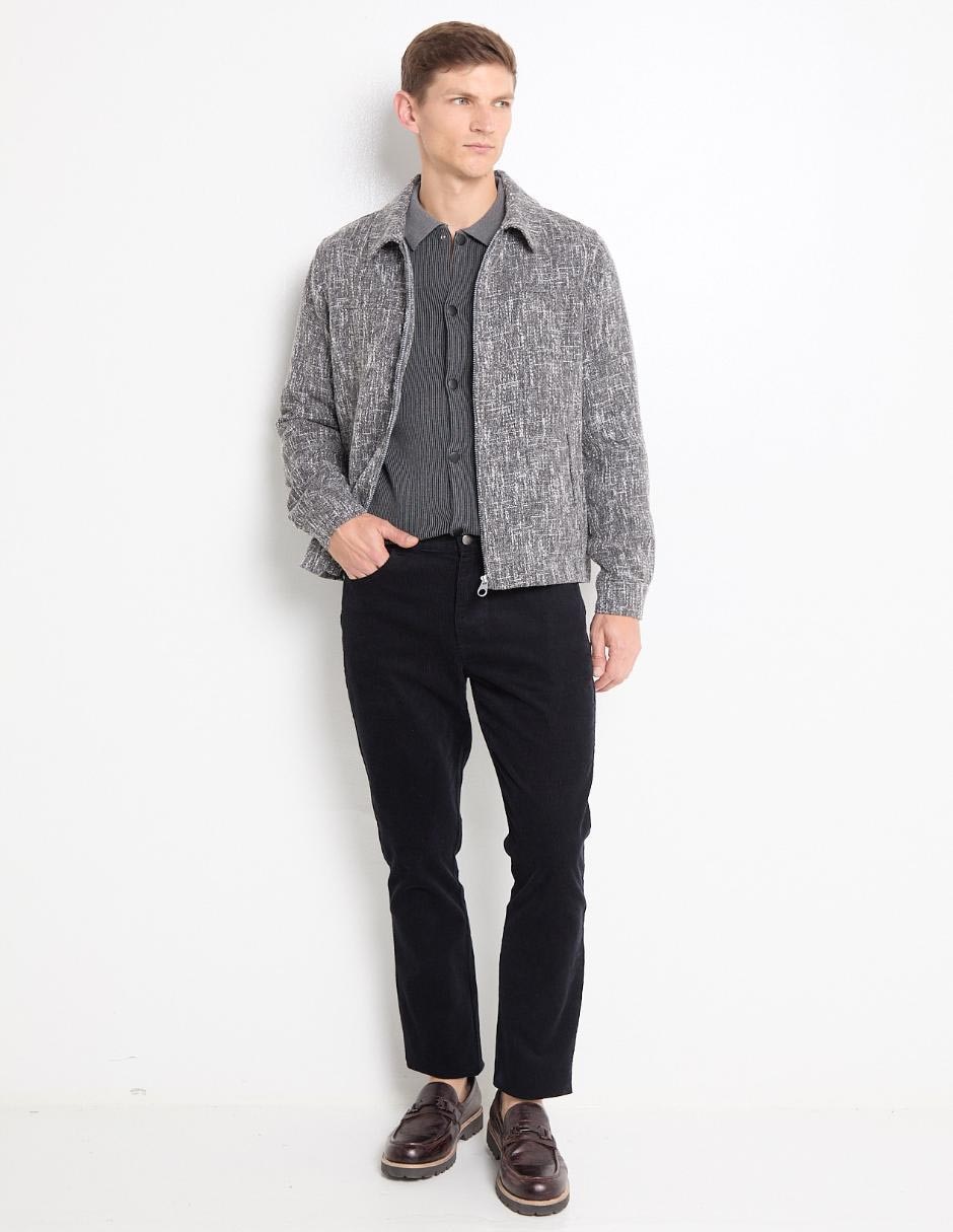 Suéter Contempo cuello camisero para hombre