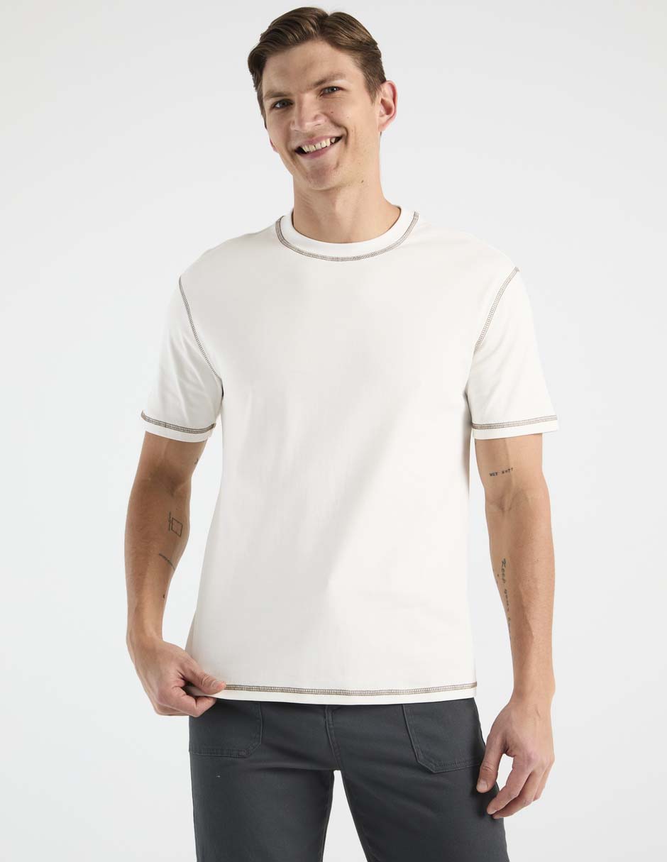 Playera cuello redondo para hombre Playera cuello redondo para hombre