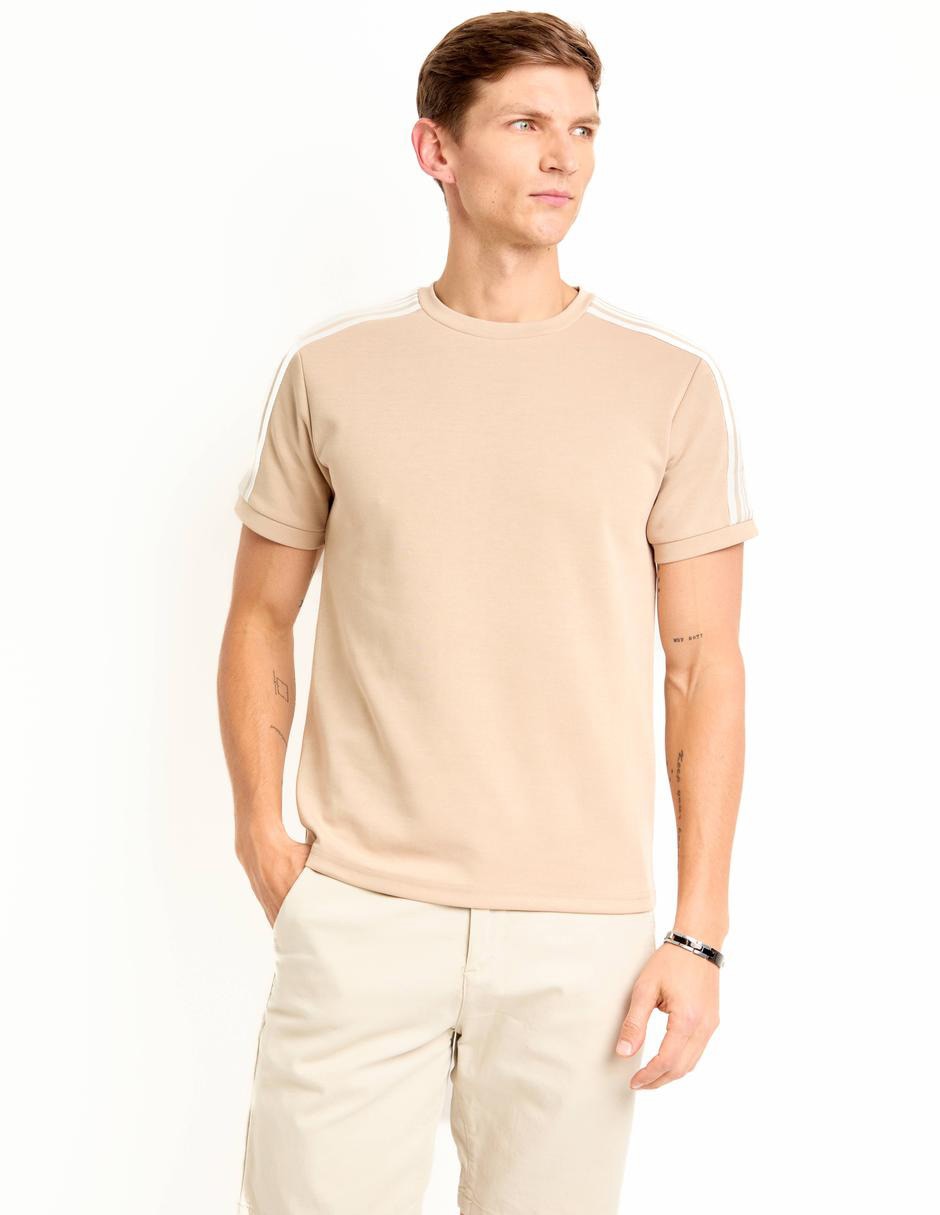 Playera cuello redondo para hombre 1